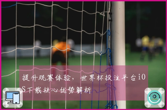 提升观赛体验，世界杯投注平台iOS下载核心优势解析